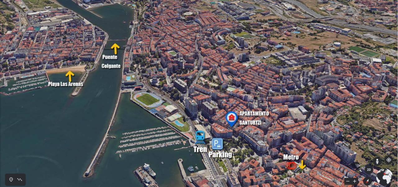 Exclusivo "Gran Bilbao" Suite Deluxe Parking Opcional Santurtzi Exterior photo